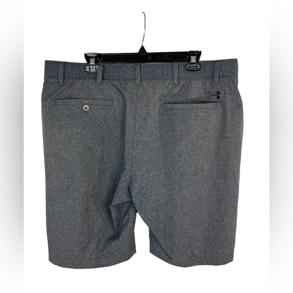 Under armour men’s gray flat front golf shorts size 40 - Picture 4 of 5